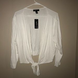 Open front cardigan